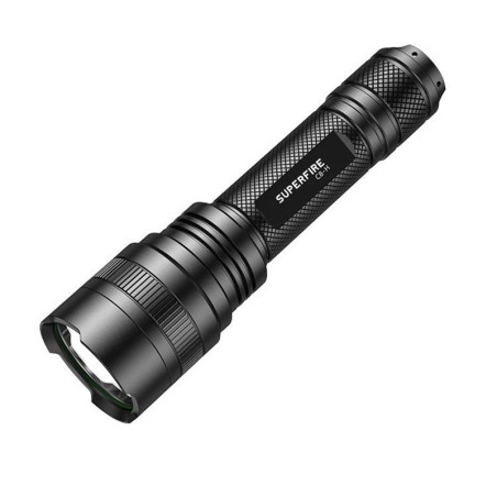 Torcia Superfire C8-H 1200 lm, USB, 250m, 5 modalità