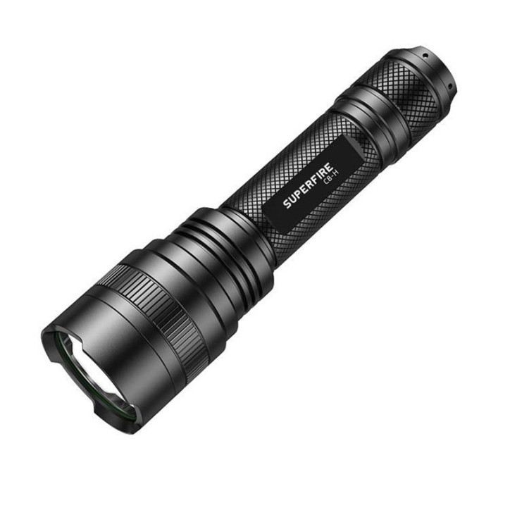 Torcia Superfire C8-H 1200 lm, USB, 250m, 5 modalità