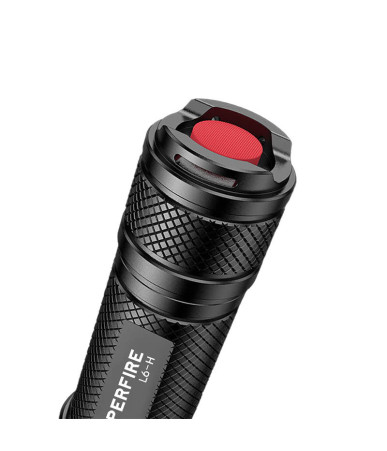 Torcia Superfire L6-H, 900 lm, 15W, USB-C, 5 modalità