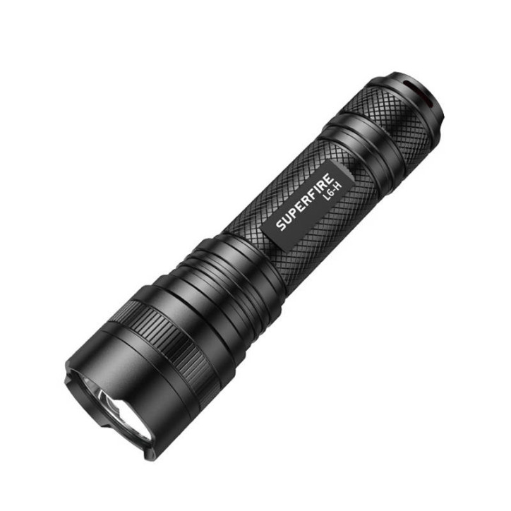 Torcia Superfire L6-H, 900 lm, 15W, USB-C, 5 modalità Torcia Superfire L6-H, 900 lm, 15W, USB-C, 5 modalità