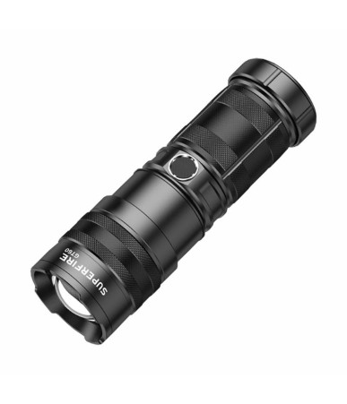 Torcia Superfire GT60 - 2600 lm, 2 modalità, USB-C