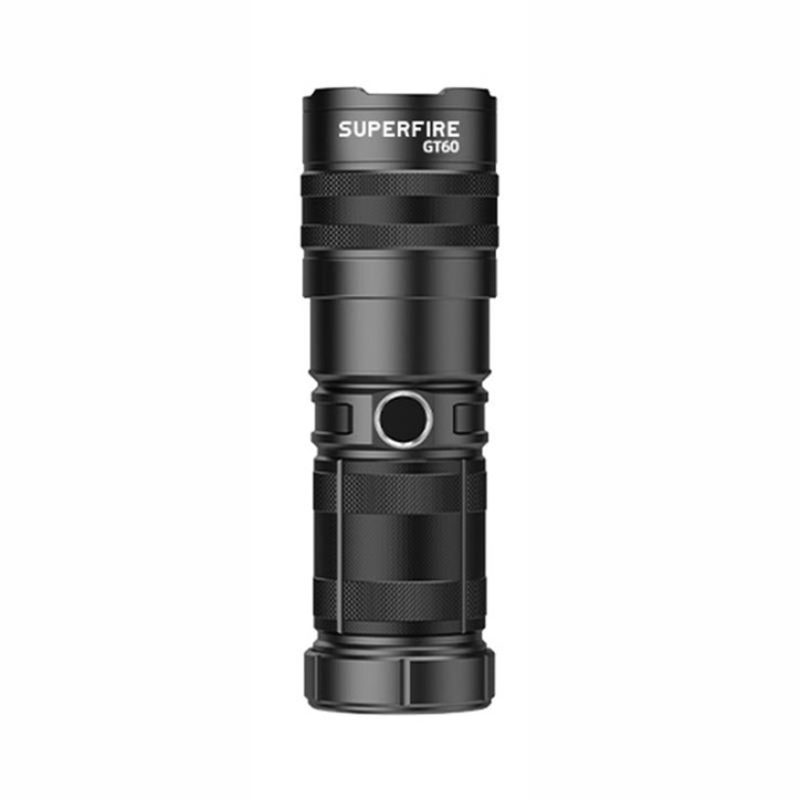 Torcia Superfire GT60 - 2600 lm, 2 modalità, USB-C