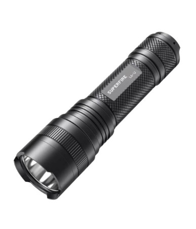 Torcia Superfire L6-U - 1480 lm, 330 m, 5 modalità, 20W, USB-C
