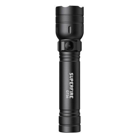 Torcia Superfire GTS6, 360 lm, USB-C, 7W, 5 modalità, 150m