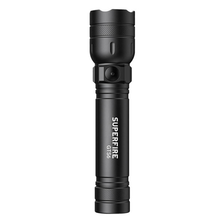 Torcia Superfire GTS6, 360 lm, USB-C, 7W, 5 modalità, 150m