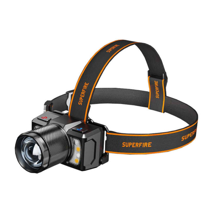 Lampada frontale Superfire HL25, 700lm, USB-C