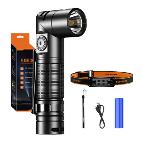 Torcia Superfire G19-S con regolazione luminosità