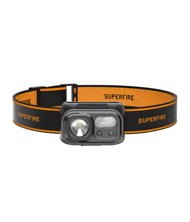 Torcia frontale Superfire HL23-S, 350lm, USB-C