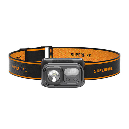 Torcia frontale Superfire HL23-S, 350lm, USB-C