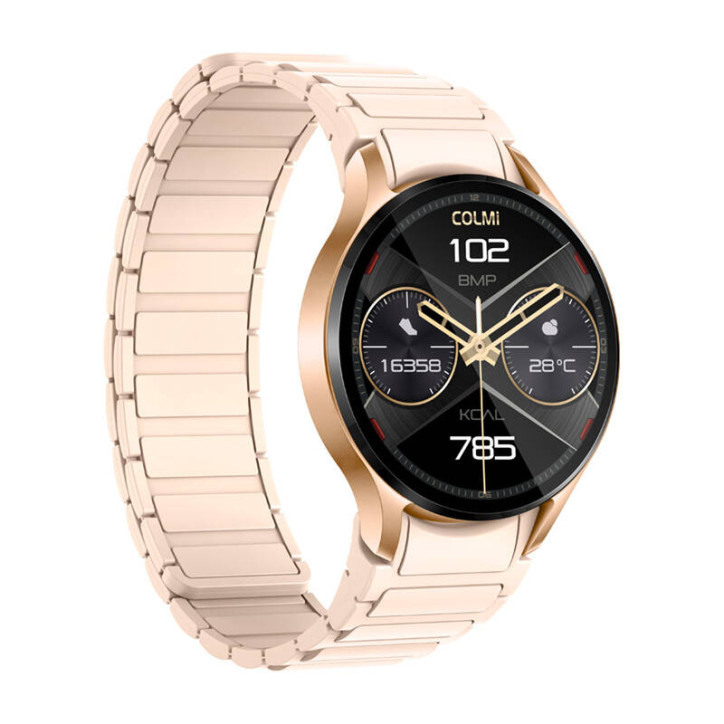 Colmi i28 Ultra smartwatch con cinturino magnetico (Oro)