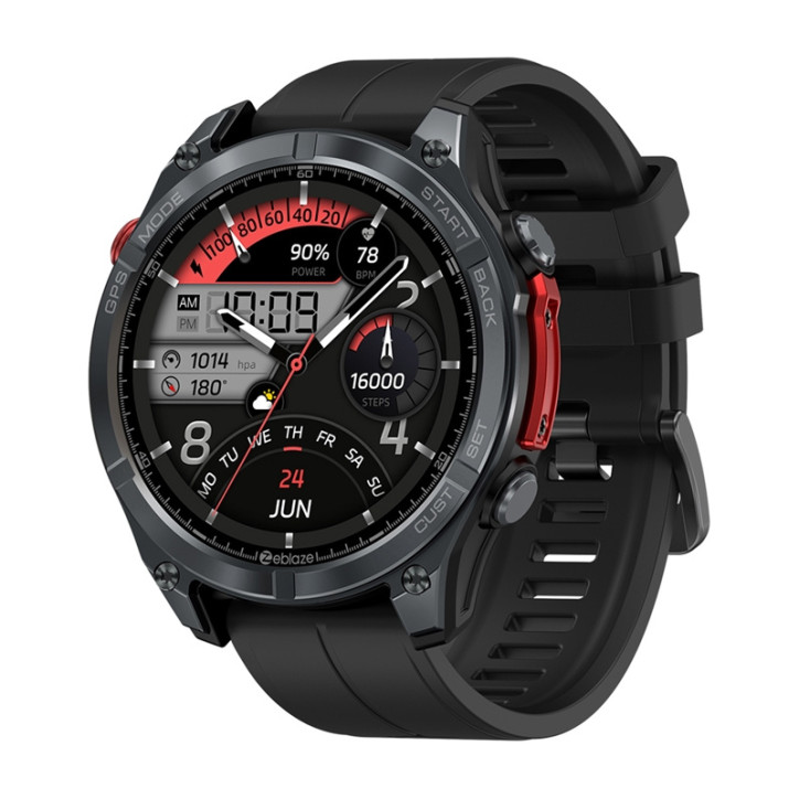 Zeblaze Stratos 4 Smartwatch Nero