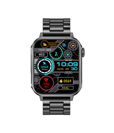 Colmi P80 smartwatch (Nero acciaio)