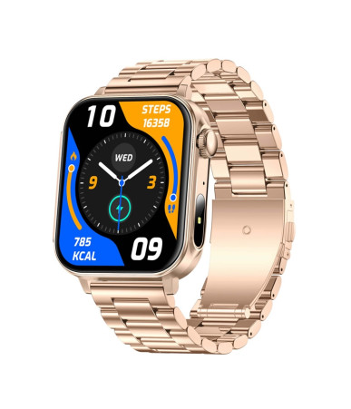Colmi P80 smartwatch (Acciaio-Oro)