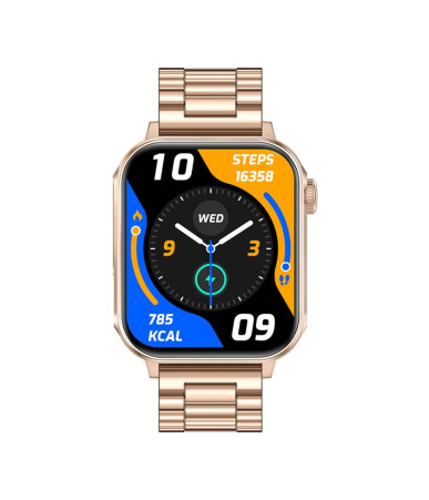 Colmi P80 smartwatch (Acciaio-Oro)