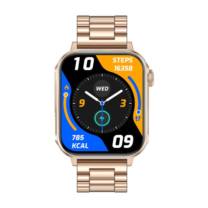 Colmi P80 smartwatch (Acciaio-Oro)