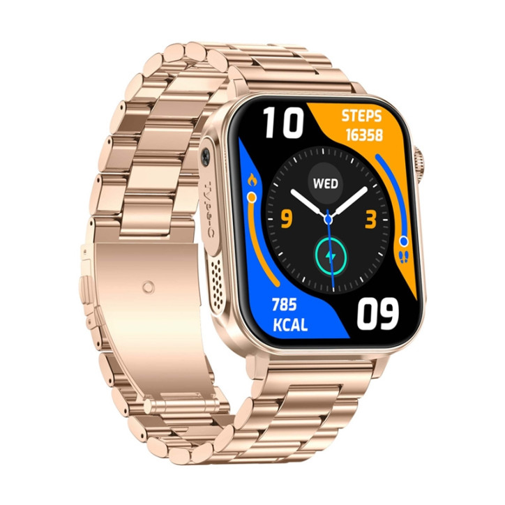 Colmi P80 smartwatch (Acciaio-Oro)