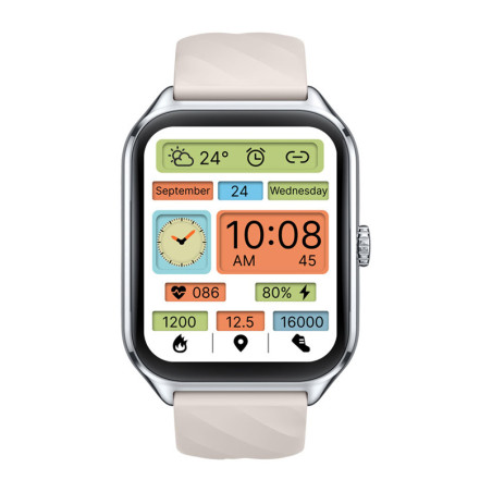 Zeblaze GTS 4 smartwatch (Argento)