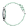 COLMI L28 Smartwatch Argento-verde con cinturino in pelle verde