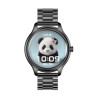 Smartwatch COLMI L28 (Nero + cinturino acciaio nero)