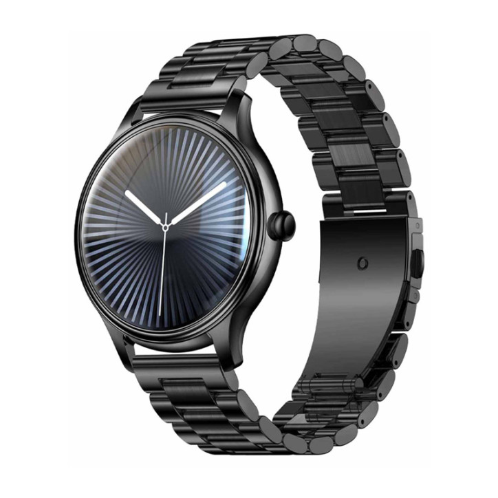 Smartwatch COLMI L28 (Nero + cinturino acciaio nero)