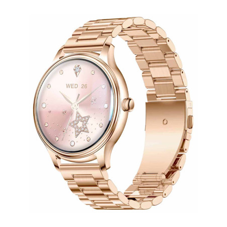 COLMI L28 Smartwatch (Oro + cinturino acciaio oro)