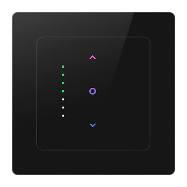 Avatto CS20-EU-B Interruttore Intelligente Tattile WiFi per Tapparelle Nero