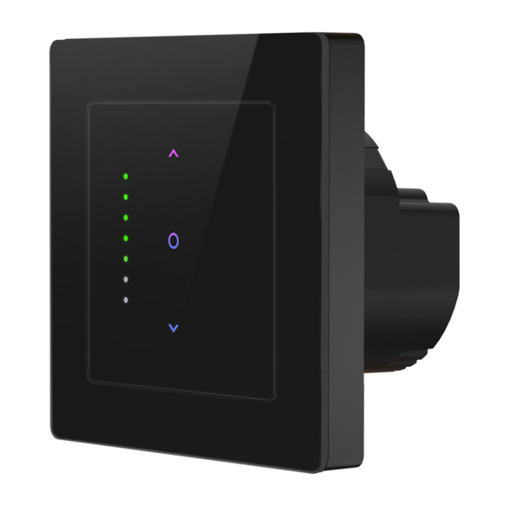 Avatto CS20-EU-B Interruttore Intelligente Tattile WiFi per Tapparelle Nero