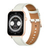 COLMI C28 Smartwatch Oro con Cinturino in Pelle Bianco