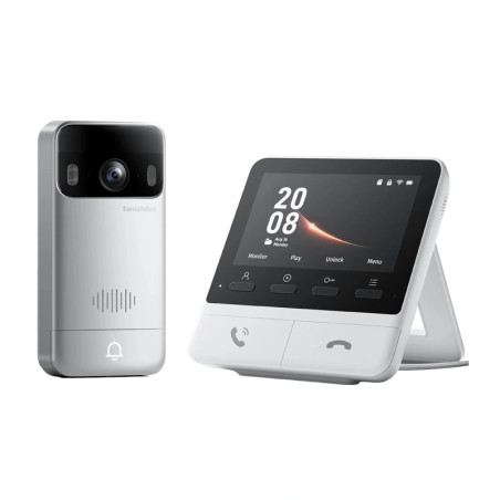 SwitchBot Video Doorbell Smart Video Doorbell 2K Grigio