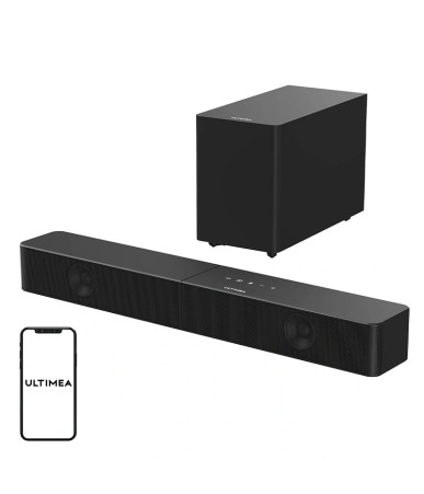 Ultimea Poseidon R3T Soundbar 2.1 con Subwoofer Wireless