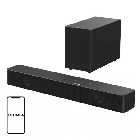 Ultimea Poseidon R3T Soundbar 2.1 con Subwoofer Wireless