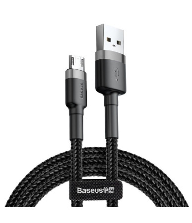 Baseus Cafule Cavo Micro USB 2.4A 1m Grigio/Nero
