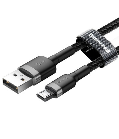 Cavo Baseus Cafule Micro USB 1m (Grigio + Nero) 2.4A