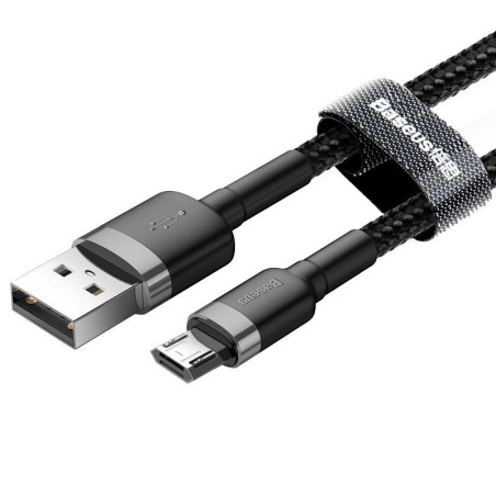 Baseus Cafule Cavo Micro USB 2.4A 1m Grigio/Nero