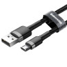 Cavo Baseus Cafule Micro USB 1m (Grigio + Nero) 2.4A