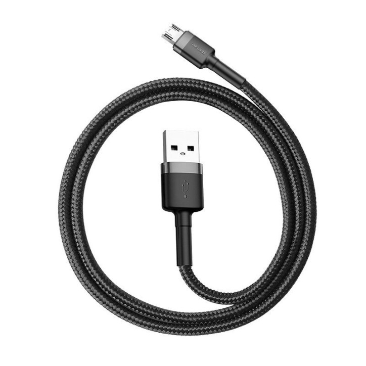 Cavo Baseus Cafule Micro USB 1m (Grigio + Nero) 2.4A