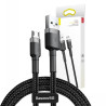 Cavo Baseus Cafule Micro USB 1m (Grigio + Nero) 2.4A