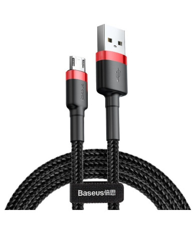 Baseus Cafule Micro USB cable 1.5A 2m (Red+Black)