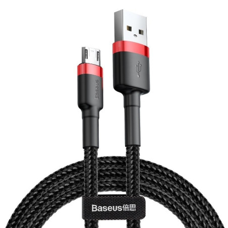 Baseus Cafule Cavo Micro USB 1.5A 2m Rosso/Nero