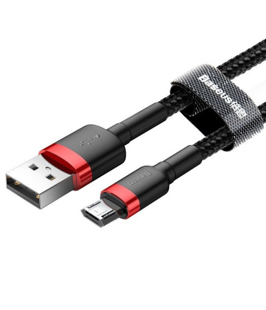 Baseus Cafule Cavo Micro USB 1.5A 2m Rosso+Nero