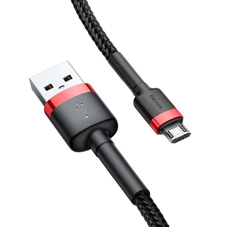 Baseus Cafule cable Micro USB 1.5A 2m (Rosso+Nero)