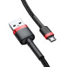 Baseus Cafule Cavo Micro USB 1.5A 2m Rosso+Nero