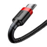 Baseus Cafule Cavo Micro USB 1.5A 2m Rosso+Nero