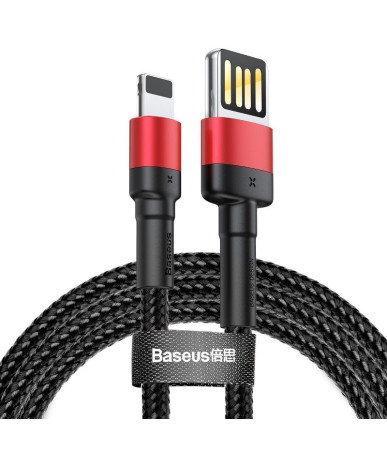 Baseus Cafule Cavo USB Lightning 1m Nero/Rosso