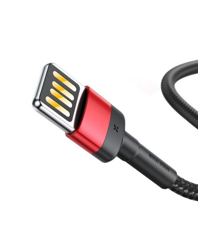 Baseus Cafule Cavo USB Lightning 1m Nero/Rosso