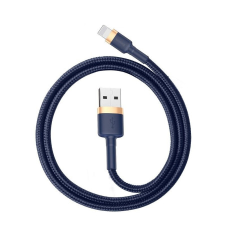 Baseus Cafule Lightning Cable 2m 1.5A Oro+Blu