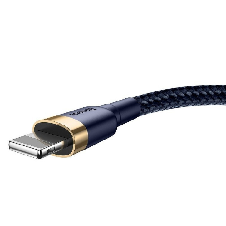 Cavo Baseus Cafule Lightning 1.5A 2m (Oro+Blu scuro)