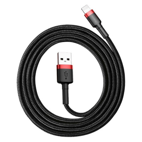 Baseus Cafule Cavo USB Lightning 1m Rosso/Nero