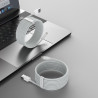 Baseus Kit Cavi Dati USB-Lightning 2.4A (2 Pezzi) 1.5m Bianco