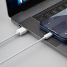 Baseus Kit Cavi Dati USB-Lightning 2.4A (2 Pezzi) 1.5m Bianco